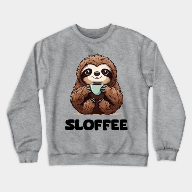 Sloffee Crewneck Sweatshirt by TheUnknown93